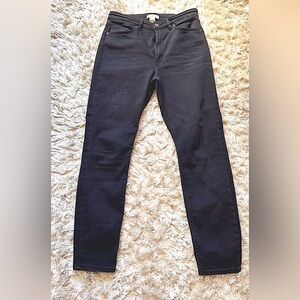 H&M highrise straight leg jeans